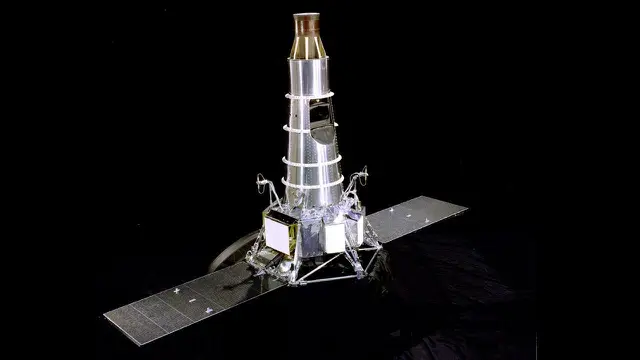 Pesawat ruang angkasa Ranger 9. (nasa.gov)
