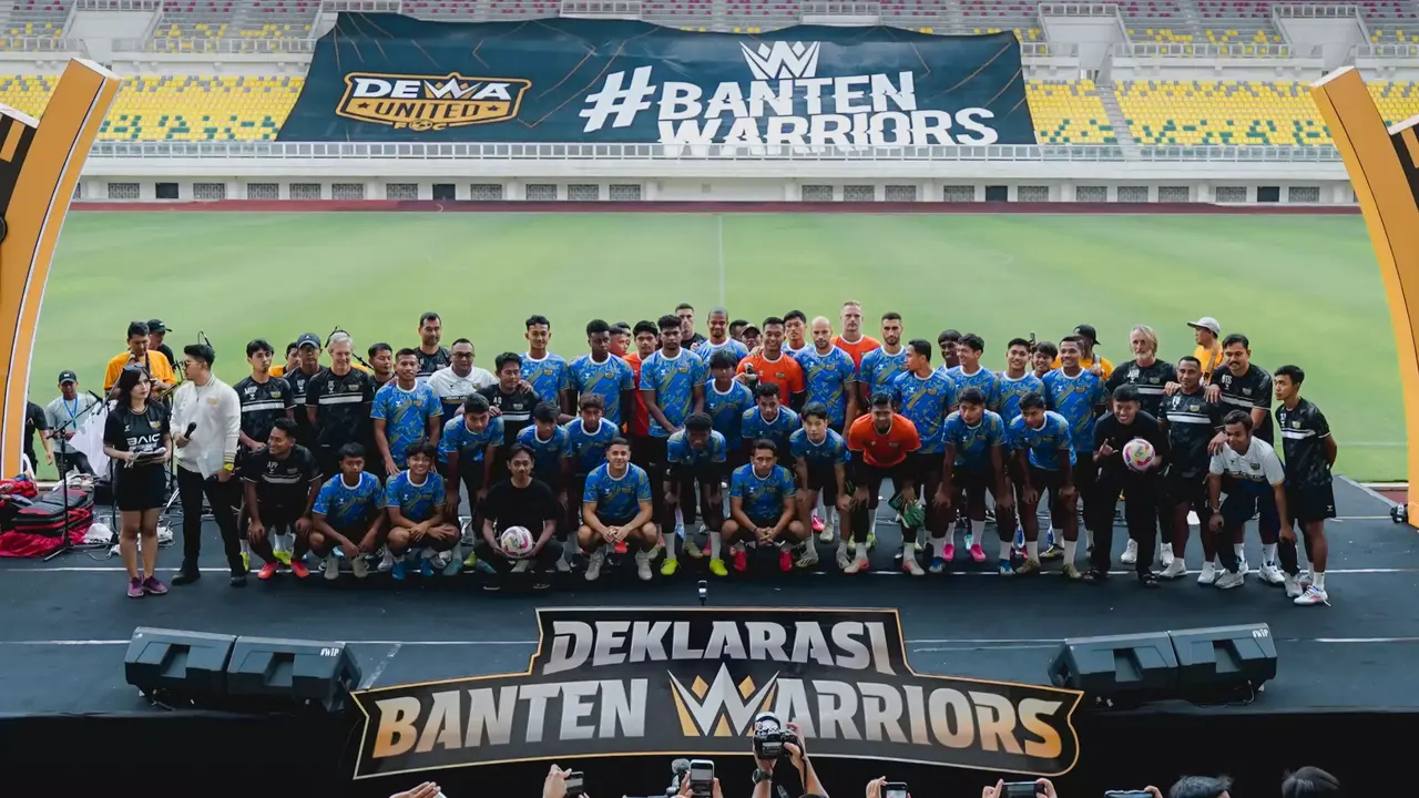 Dewa United akan berganti nama dan julukan seiring rencana berkandang di Banten International Stadium (BIS), Serang.