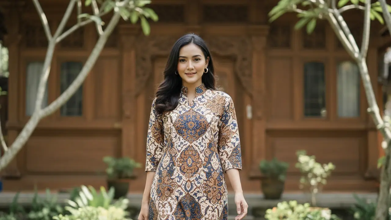 7 Model Daster dari Kain Jarik, Nyaman Dipakai dan Tetap Terlihat Anggun Sehari-hari