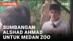 Alshad Ahmad Beri Sumbangan 25 Kg Vitamin Untuk Medan Zoo