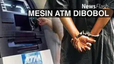 Dua dari tiga spesialis pembobol mesin Anjungan Tunai Mandiri (ATM) kepergok warga usai melakukan aksinya. Pelaku yang diketahui bernama Erwin dan David asal Jabung, Lampung Timur itu pun babak-belur diamuk massa.