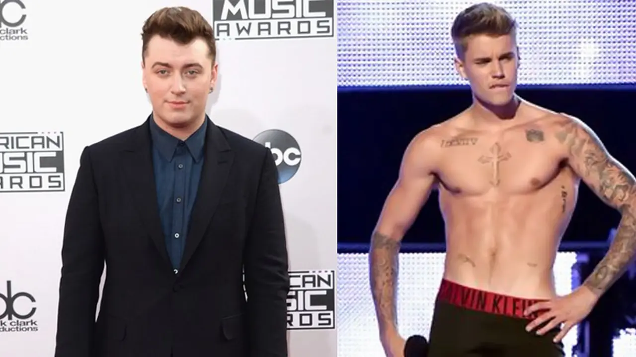 Sam Smith dan Justin Bieber 