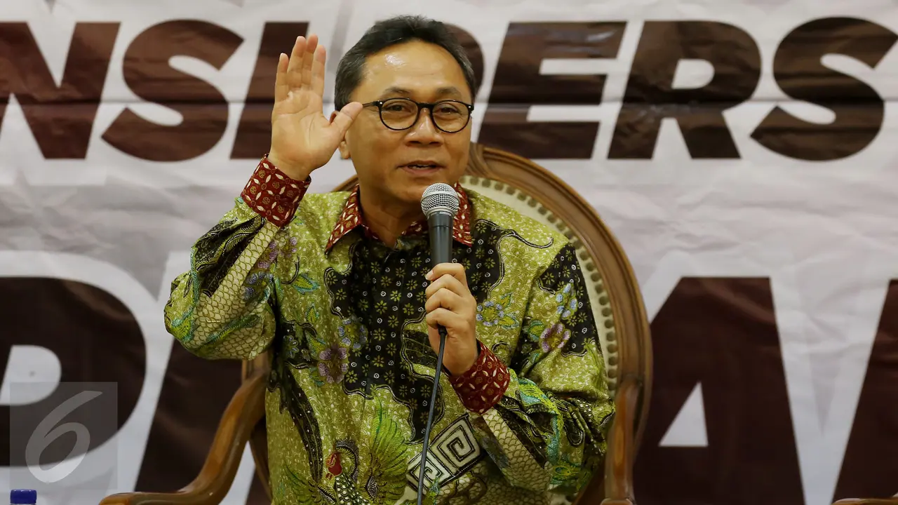 Ketua MPR Zulkifli Hasan
