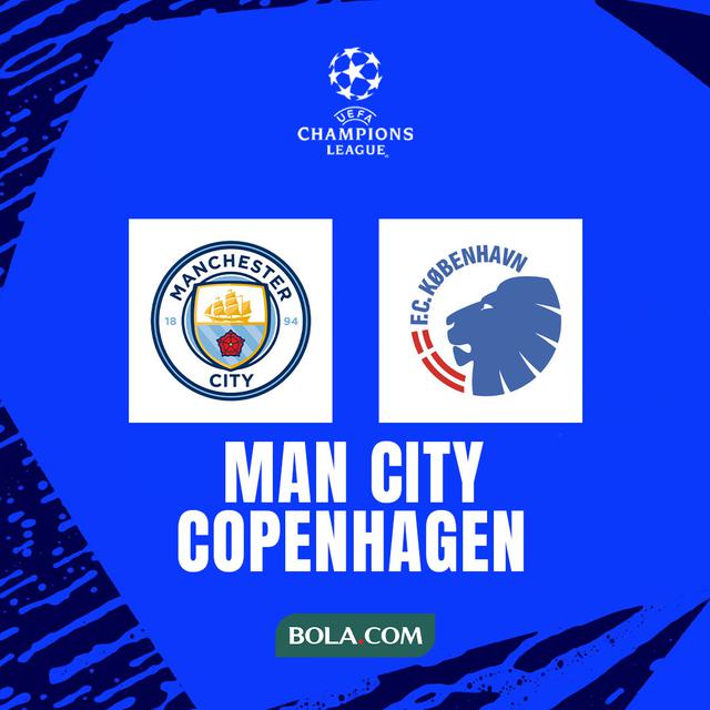 Liga Champions - Manchester City Vs Copenhagen