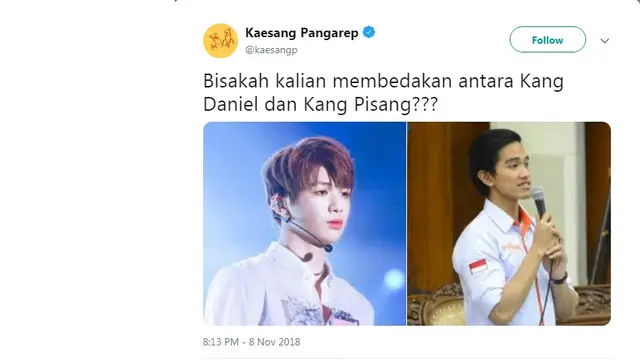 Kaesang Pangarep (Foto: Twitter)