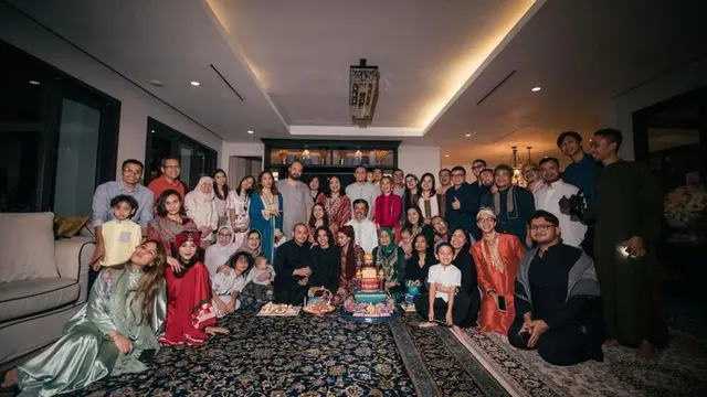 Potret perayaan ulang tahun BCL ke-41 (Sumber: Instagram/tikoaryawardhana)