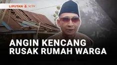 Angin kencang disertai hujan deras merusak belasan rumah di Desa Parakan, Jawilan, Kabupaten Serang, Banten, pada Selasa siang. Sementara di Makassar, kejadian yang sama membuat 142 rumah warga rusak.