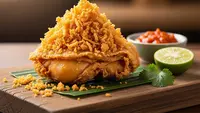 Resep Kremesan dari Sisa Ungkep Ayam Tanpa Telur, Dijamin Nagih