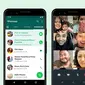 Bergabung dengan panggilan video grup di WhatsApp kini kian mudah. (Foto: Ist.)