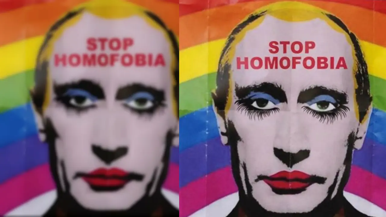 Meme badut Presiden Vladimir Putin. (Twitter A Once Great Nation‏ @USARedOrchestra)