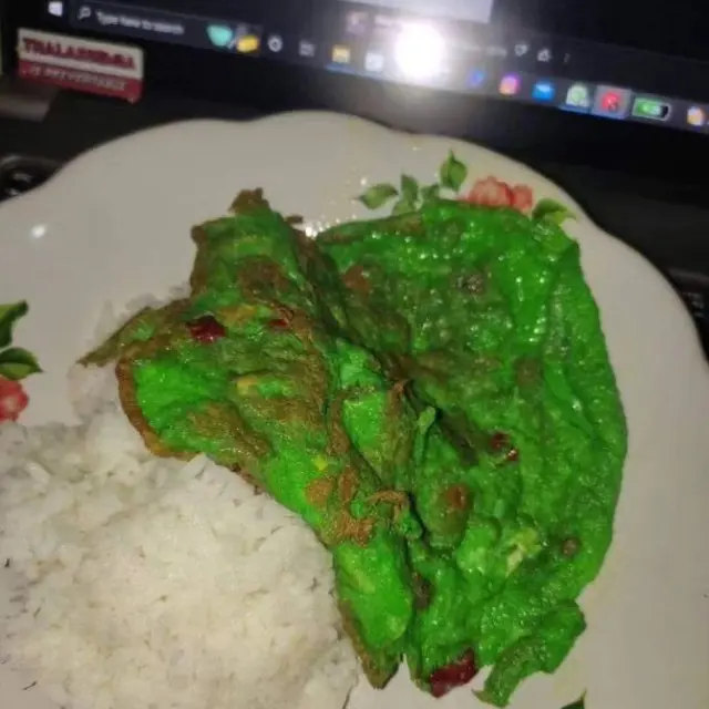 6 Potret Makanan Warna Hijau Nyeleneh Ini Bikin Heran, Ada yang Tak Sesuai