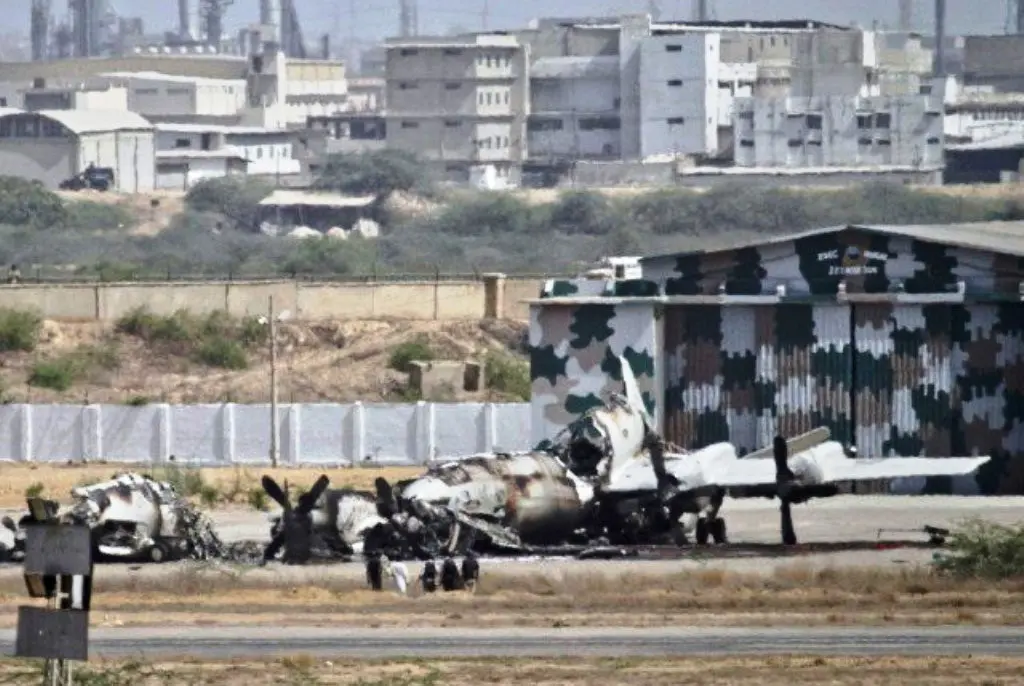 Serangan teror di pangkalan militer Mehran Pakistan (AFP/NNI)
