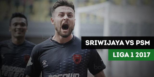 VIDEO: Highlights Liga 1 2017, Sriwijaya FC vs PSM Makassar 3-4