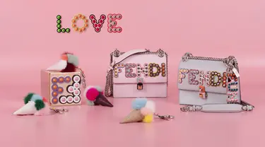 Memasuki bulan Desember, brand fashion ternama Fendi telah mempersiapkan koleksi dengan tema FUNFAIR, deretan koleksi Love and Fun yang semarak. (Foto: Fendi.dok)