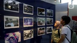 Bertempat di lobi Gedung Dr. Sjarif Thajeb, Universitas Trisakti Kampus A, Jakarta, museum ini menjadi pengingat bagi kita semua akan pentingnya demokrasi, keadilan, dan penghormatan terhadap hak asasi manusia. (Liputan6.com/Herman Zakharia)