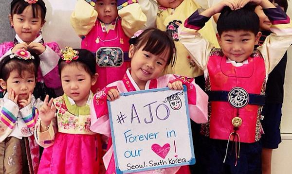 Dari Korea hingga Australia mendoakan #AJO (c) elitedaily.com