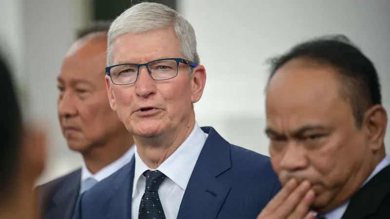 CEO Apple Tim Cook Datangi Istana Kepresidenan