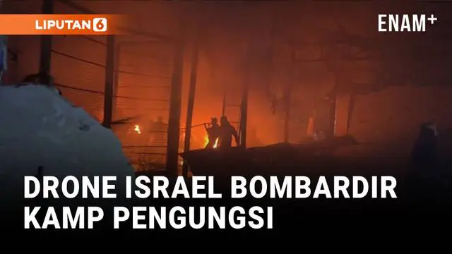 Drone Israel Hantam Kamp Palestina di Lebanon, 13 Nyawa Melayang