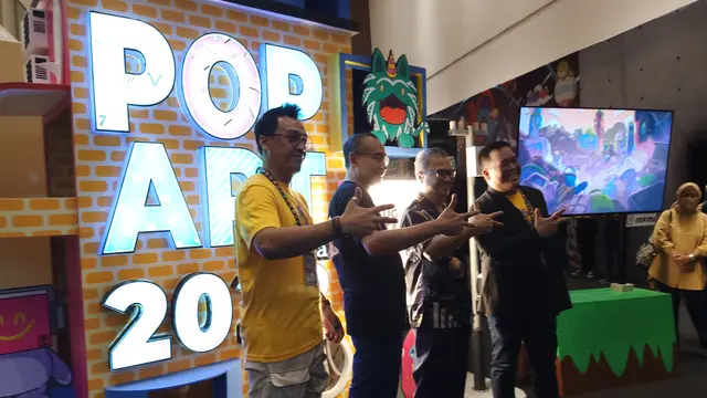 Seru-seruan di Pop Art Jakarta 2022, Gatotkaca hingga Si Juki Ikut Mejeng