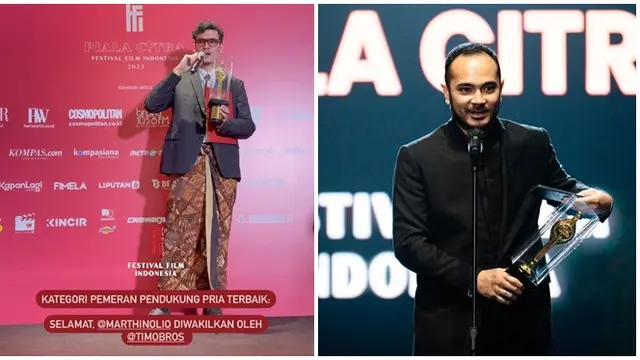 Potret Penampilan 6 Artis Peraih Piala Citra FFI 2023, Banjir Apresiasi Rekan Seleb