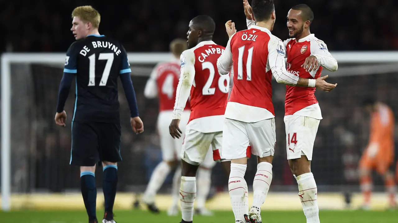 Arsenal Vs Manchester City (Liputan6.com)