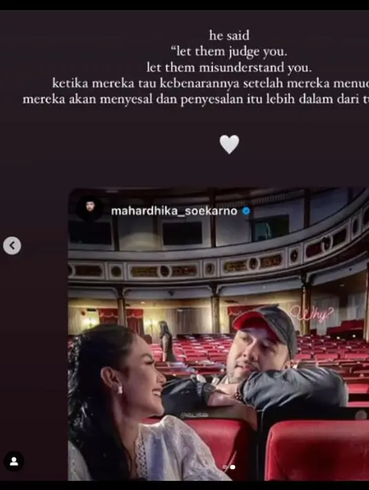 Cita Citata dan Didi Mahardika (Sumber: Instagram/citatones_krw)