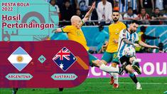 Berita motion grafis data dan statistik Piala Dunia 2022 dari laga Argentina melawan Australlia di Ahmed bin Ali Stadium, Minggu (4/12/2022) dini hari WIB.