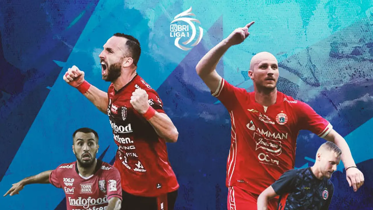Liga 1 - Duel Antarlini - Bali United Vs Persija Jakarta