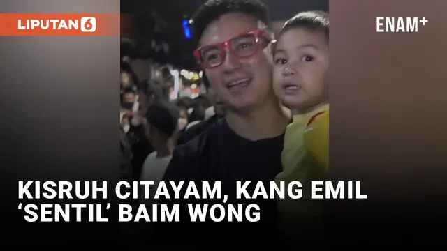 Ridwan Kamil Nasihati Baim Wong Pasca Daftarkan Citayam Fashion Week Ke Kemenkumham