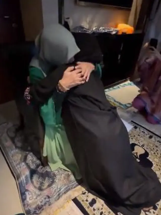 Meisya SIregar dan Bebi Romeo berangkat haji (Instagram/meisya__siregar)