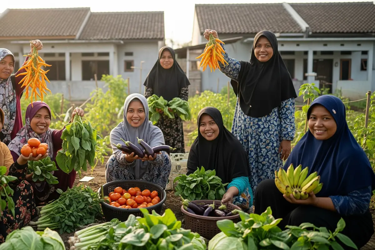 Ide Kebun Buah dan Sayur untuk Ibu-Ibu Arisan Hasil untuk Bersama