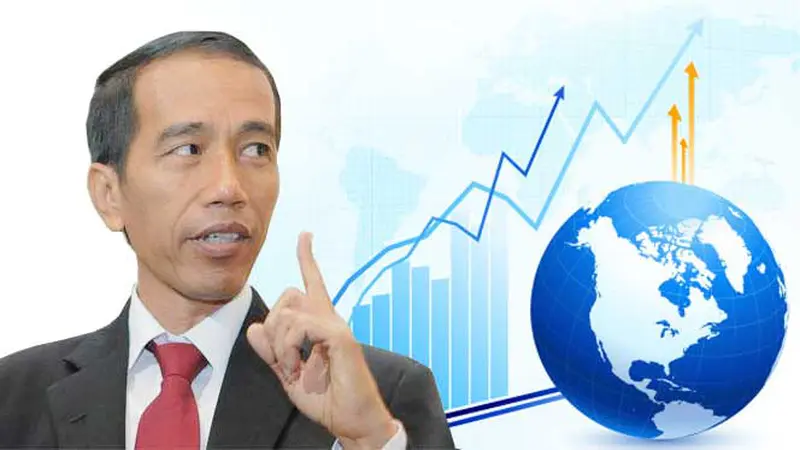 [INFOGRAFSI] Gerak Lambat Pertumbuhan Ekonomi Era Jokowi