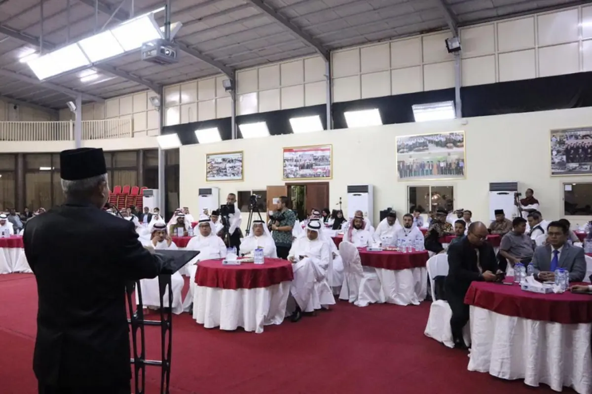 Malam Apreciation Night Hajj 2019 di Aula Kantor Urusan Haji KJRI Jeddah, Selasa (10/9/2019). Bahauddin/MCH 2019