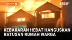 Kebakaran besar melanda kawasan permukiman di Oita, Jepang, dan menghanguskan sedikitnya 170 rumah. Api yang dipicu angin kencang menyebar cepat dari area dekat pelabuhan nelayan hingga ke hutan di sekitar.