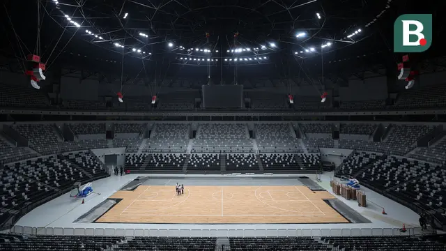 Lapangan Utama Indonesia Arena yang Dilihat dari Royal Box