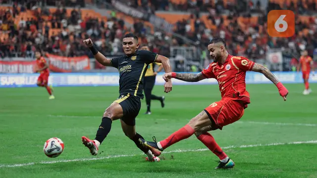Foto: Empat Gol Tercipta, Laga Persija Jakarta Vs Borneo FC di BRI Super League Berakhir Imbang