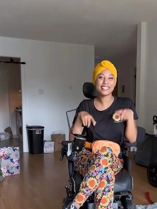 Konten kreator TikTok dengan disabilitas, Mya