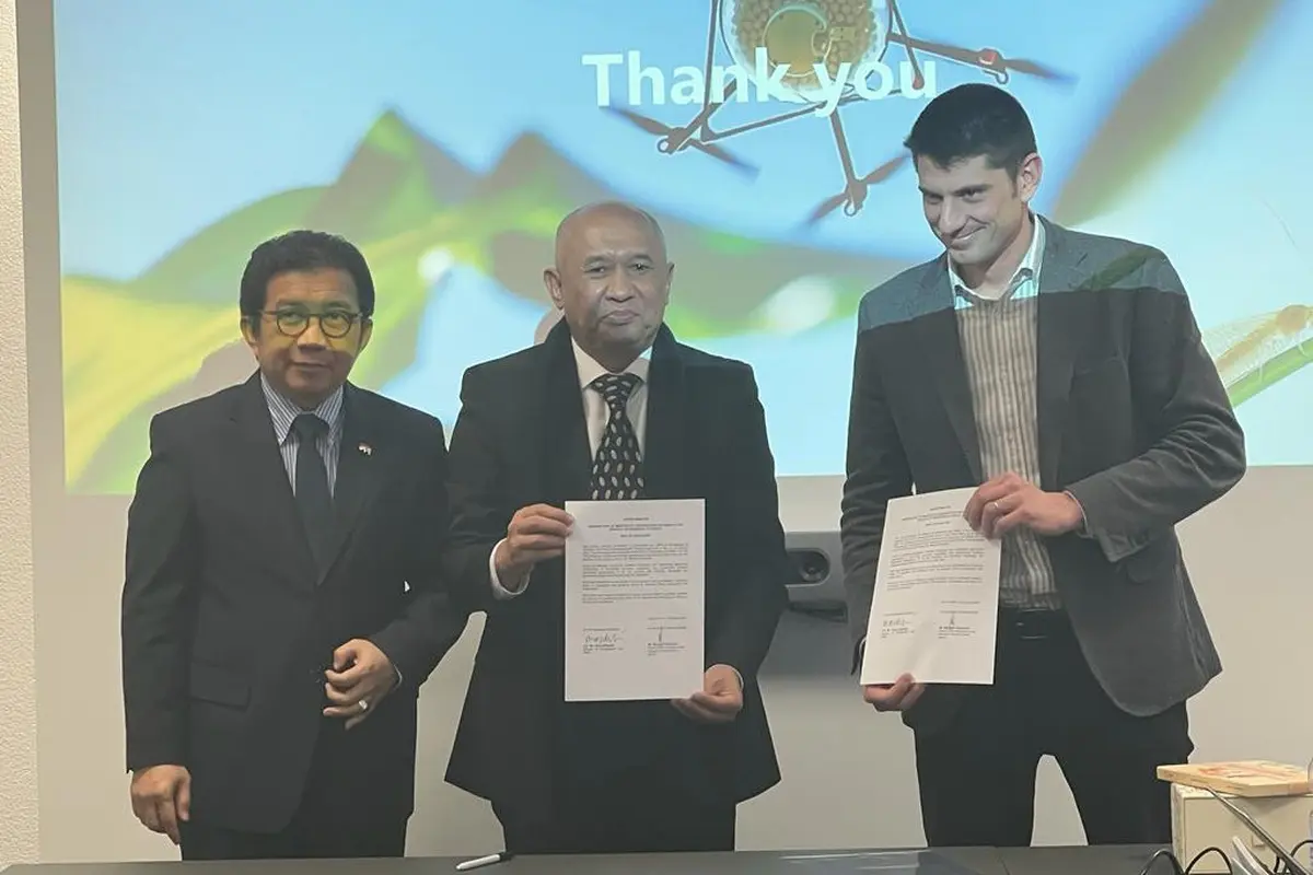 Menteri Koperasi dan UKM Teten Masduki mengunjungi koperasi agrikultur terbesar di Swiss, Fenaco Genossenschaft.