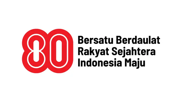 Logo HUT RI ke-80