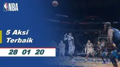 Berita Video 5 Aksi Pemain Terbaik NBA 28 Januari 2020