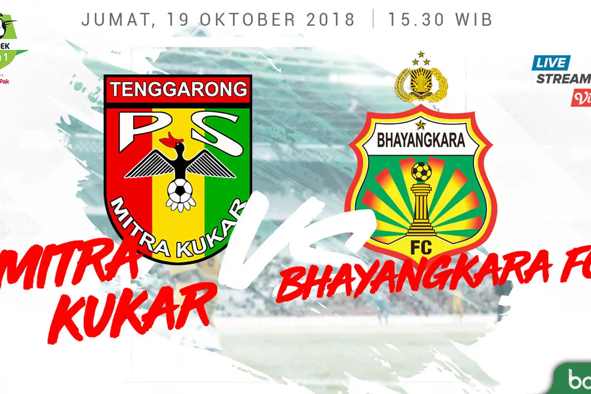 Mitra Kukar Vs Bhayangkara FC