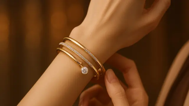 Model Gelang Lilit Korea Krincing