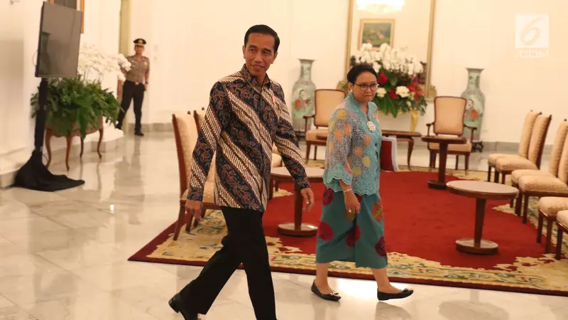 Jokowi Sambut Ibu Negara Afganistan Rula Ghani di Istana Bogor