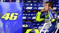  Valentino Rossi mengakui jarak dengan Marc Marquez terlalu besar. (EPA/Jan Woitas)