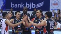 Jakarta LavAni Allobank Electric di Proliga 2024. (Erwin Snaz/Bola.com)