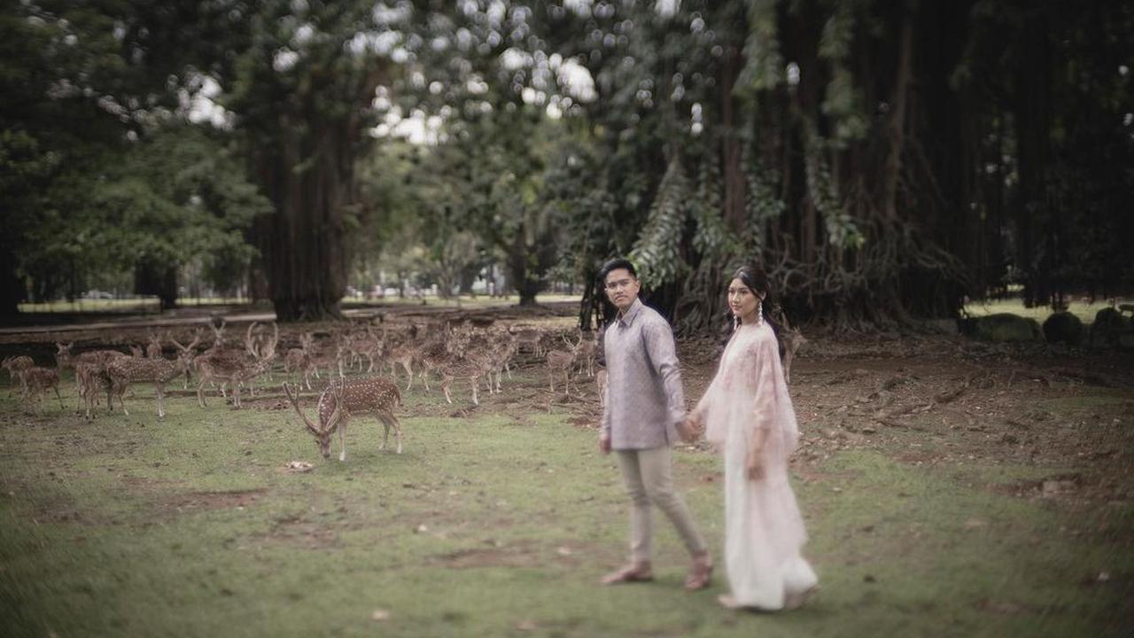 Kaesang Pangarep dan Erina Gudono. (Foto: David Salim dari Instagram @erinagudono)