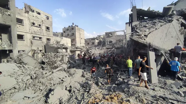 Israel Serang Kamp Pengungsi Jabalia di Gaza