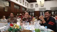 Timnas Indonesia U-20 mendapatkan jamuan makan malam dari Wali Kota Surabaya, Eri Cahyadi. (PSSI).
