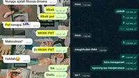 Chat salah paham karena singkatan (Sumber: Twitter/collegemenfess)