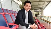 Tatsuma Yoshida, pelatih asal Jepang resmi melatih Timnas Singapura. (Bola.com/Dok. FAS)